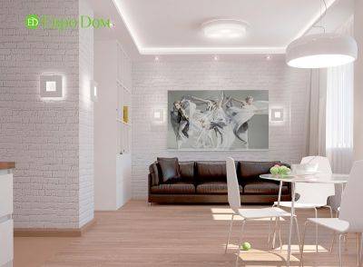 Дизайн маленькой квартиры-студии - evdom.ru
