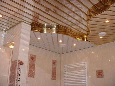 Каким образом установить гипсокартонный потолок в ванной комнате