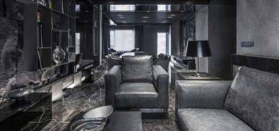 Чёрный в интерьере: ультрасовременная резиденция из Тайваня - roomble.com