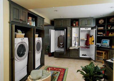 Как и где правильно разместить стиральную машину и домашнюю прачечную - roomble.com