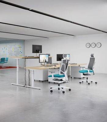 Интерьер современного офиса — организация рабочего пространства - roomble.com