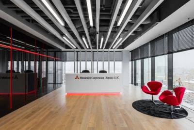 Офис компании Mitsubishi — для инноваторов, следующих традициям - roomble.com - Россия - Москва - Moscow