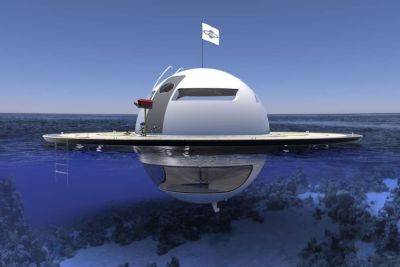 Вы бы хотели жить в плавучем доме, который выглядит как НЛО?