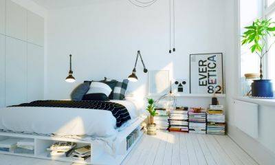 10 интерьерных решений для маленькой спальни