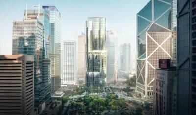 Британская студия Zaha Hadid Architects представила проект небоскрёба в Китае - roomble.com - Китай