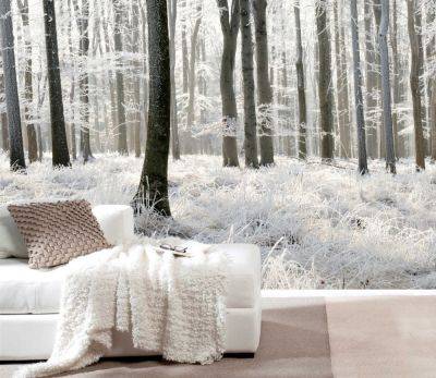 Как преобразить свой дом к зиме: 10 классных примеров с фотообоями