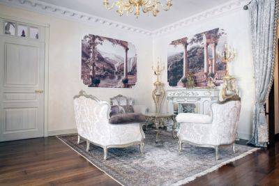 Трёхкомнатная квартира, оформленная с французским шиком - roomble.com - Россия - Москва