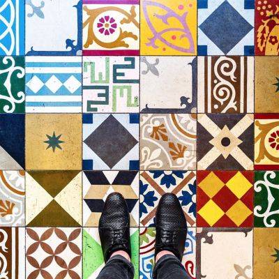 Записки дизайнера: полы из мозаики и плитки глазами парижского блогера
