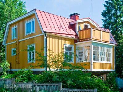 Как покрасить фасад деревянного дома - rmnt.ru